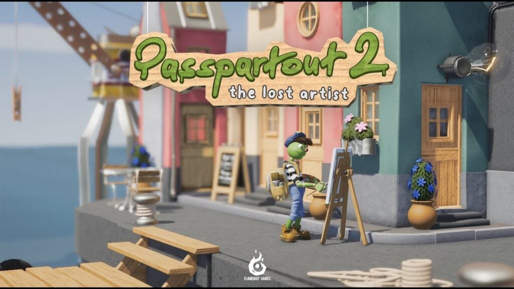 Drukte in de straten van Phénix in Passpartout 2: The Lost Artist!