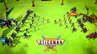 Stickman Battle Simulator game Screenshot 2