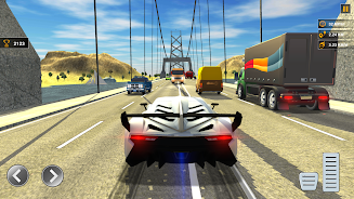 Heavy Traffic Rider Car Game Screenshot 1