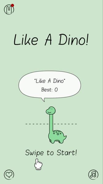 Like A Dino! Ekran Görüntüsü 0