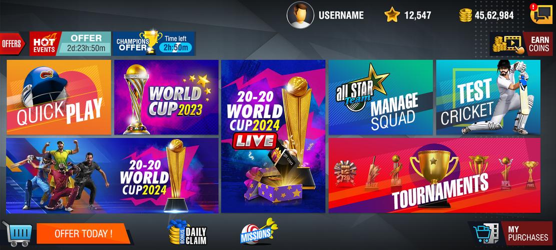 World Cricket Championship 2 Tangkapan skrin 2