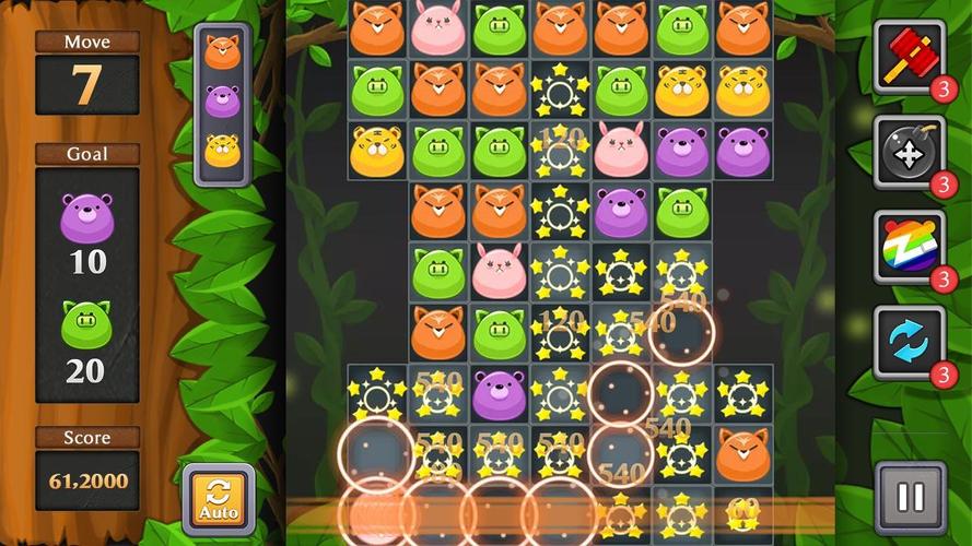 Jungle Match Puzzle 螢幕截圖 1