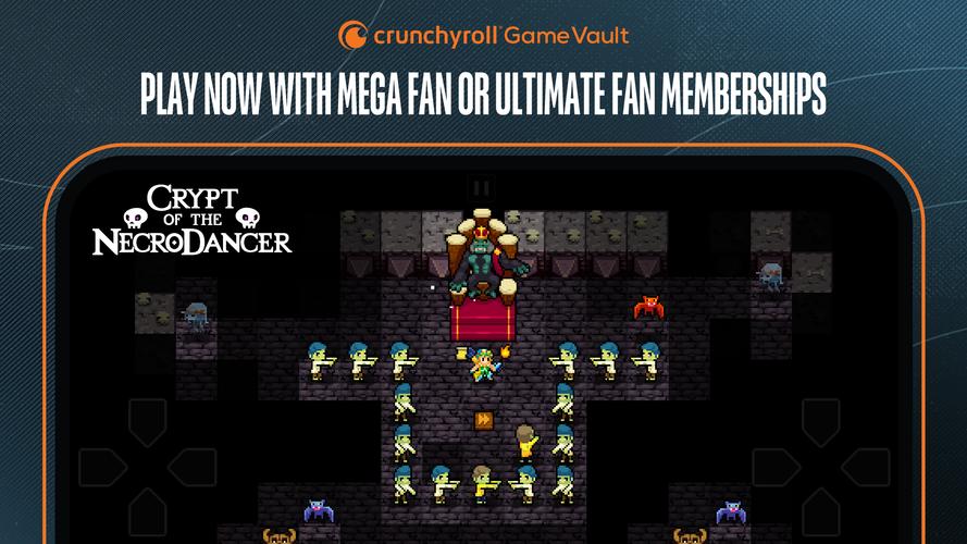 Crunchyroll: NecroDancer 螢幕截圖 1