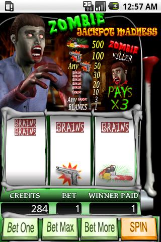 Zombie Jackpot Madness 螢幕截圖 0