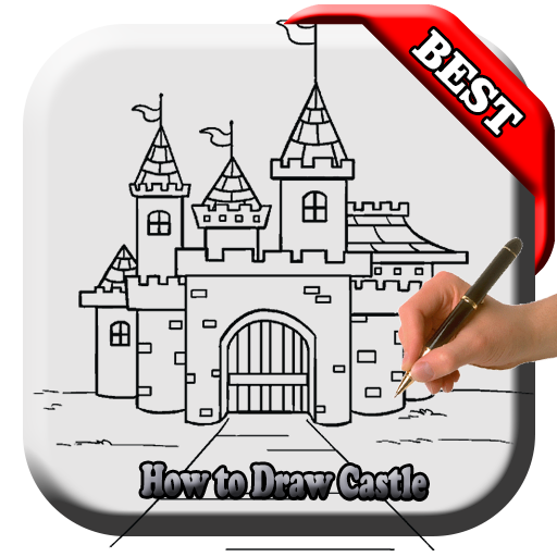 How to Draw Castle - Easy Drawing Zrzut ekranu 0