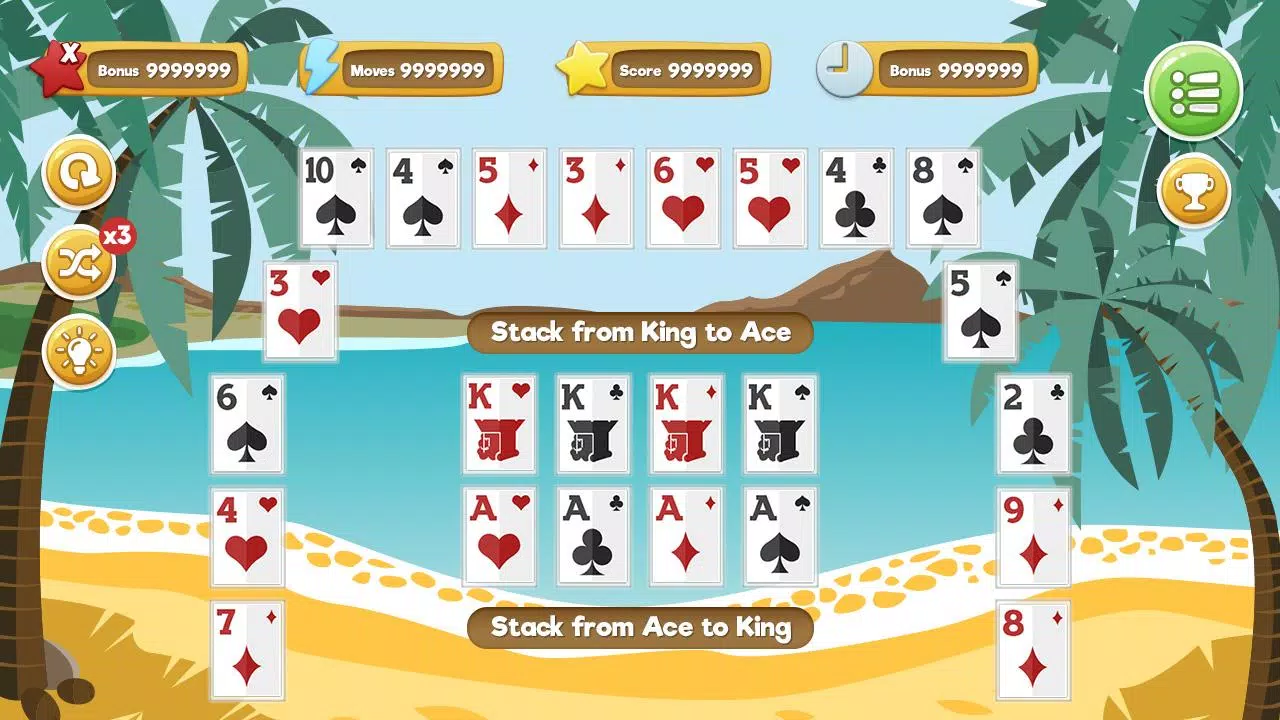 Crescent Solitaire Tangkapan skrin 0