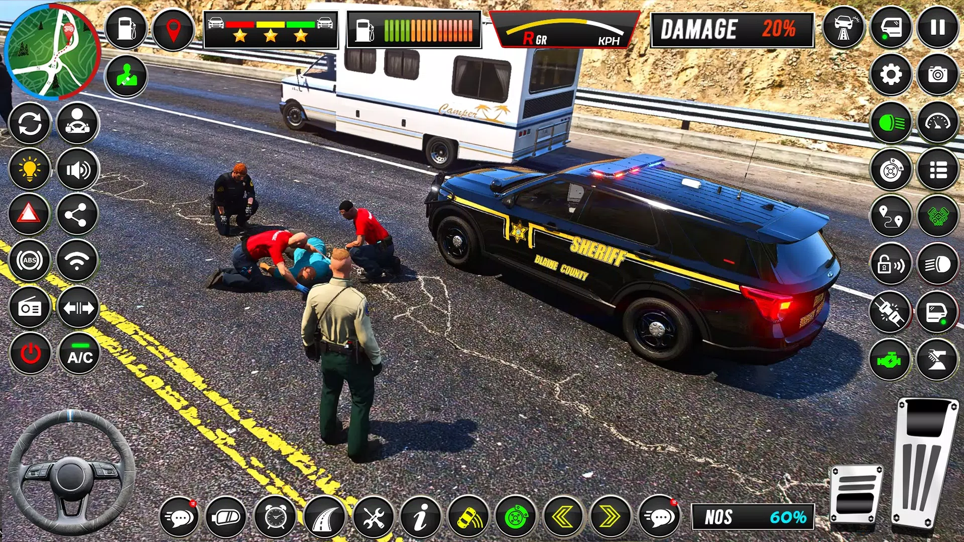 Police Simulator: Car Games 螢幕截圖 1