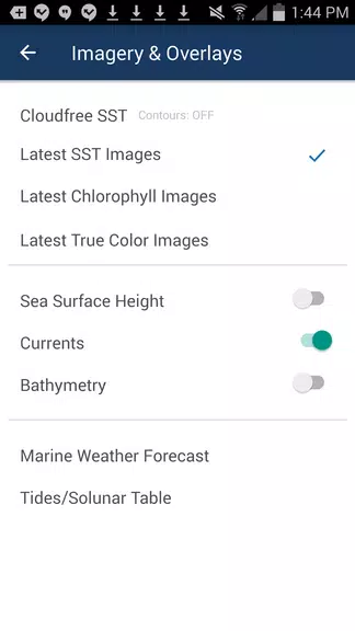 FishTrack - Fishing Charts スクリーンショット 1