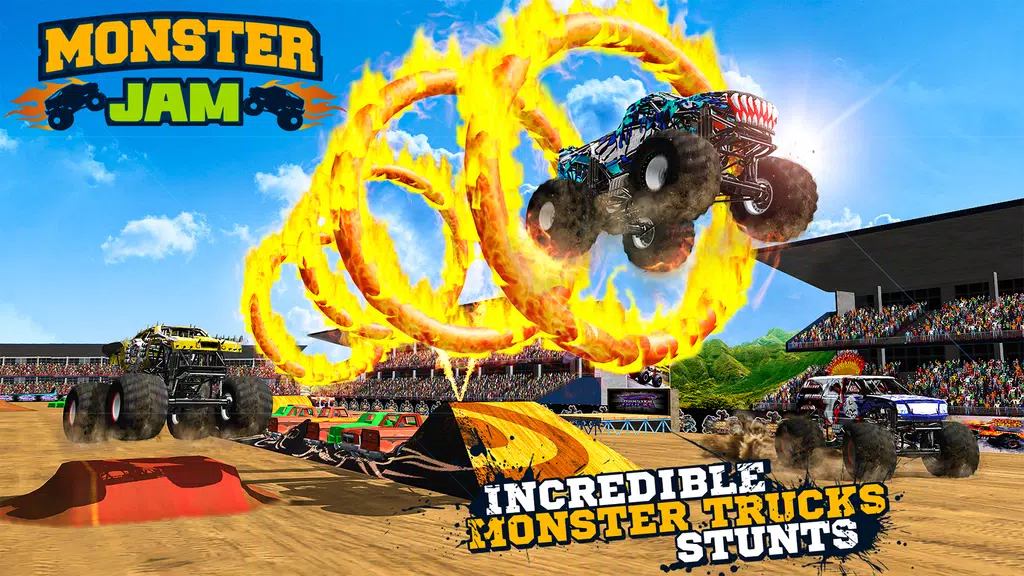 Monster Truck Jam: Truck Games স্ক্রিনশট 0