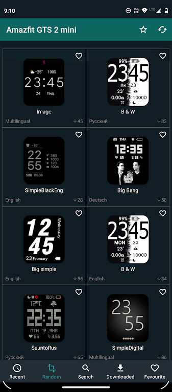 Watchfaces for Amazfit Watches 스크린샷 3