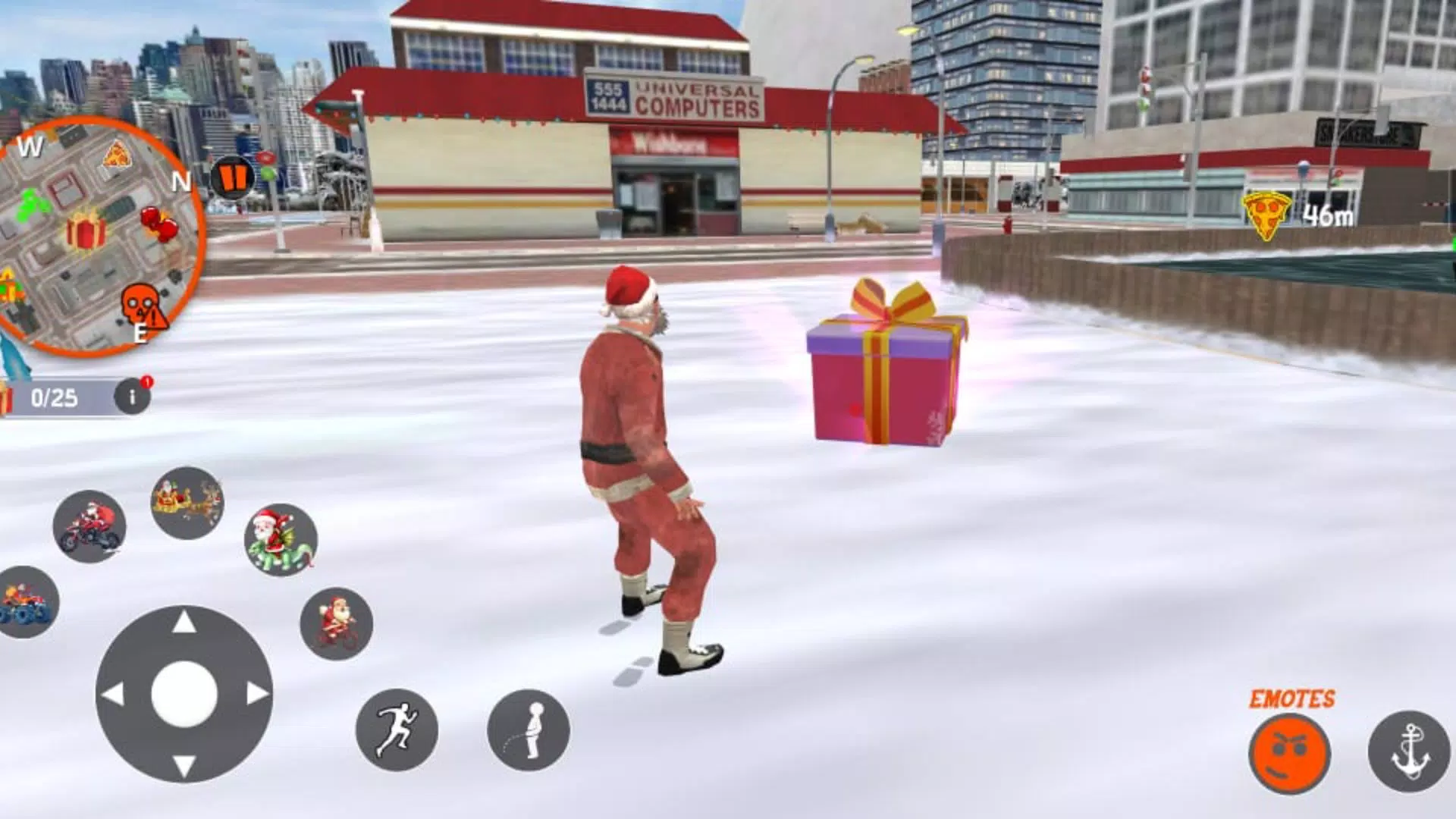 Gangster Santa Openworld Game Screenshot 2