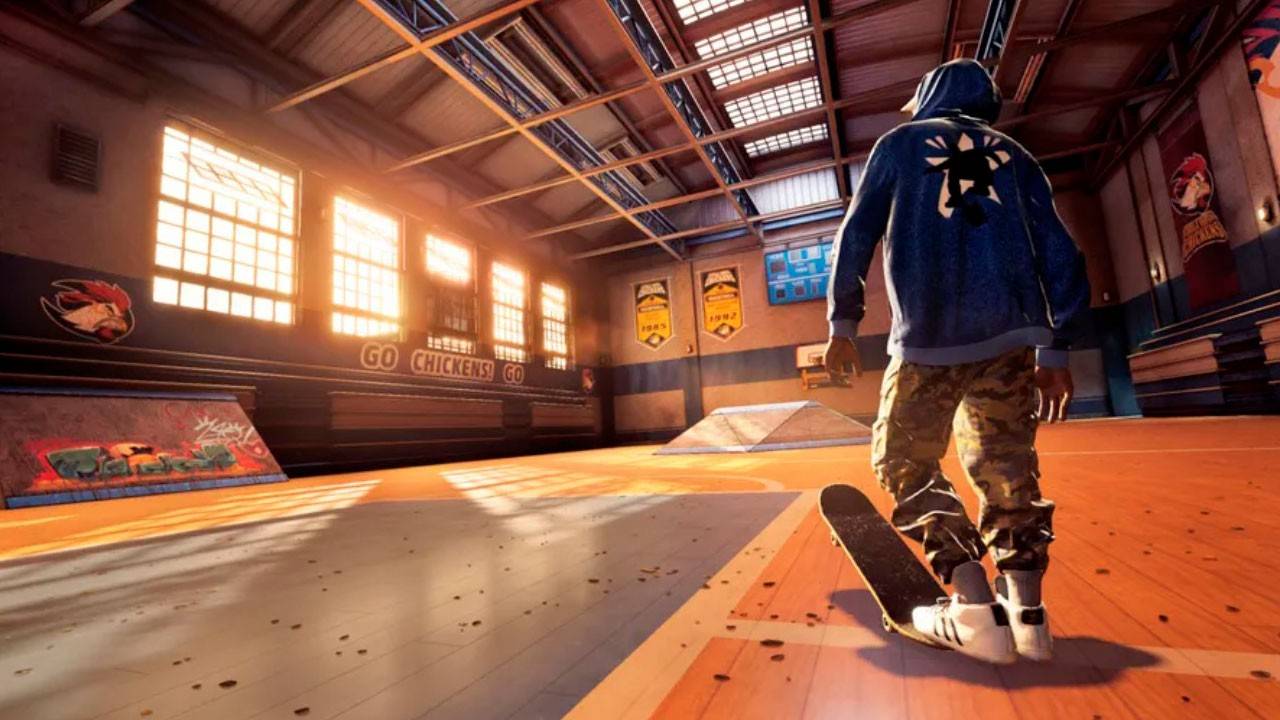 Sfondo di palestra di Tony Hawk Pro Skater