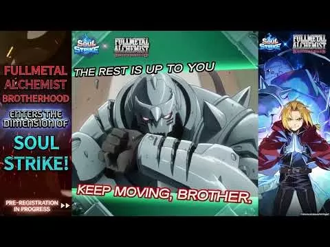 Soul Streik Fullmetal Alchemist Brotherhood Crossover -Ereignis