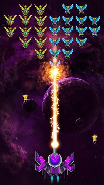 Galaxy Attack: Shooting Game Mod Zrzut ekranu 2