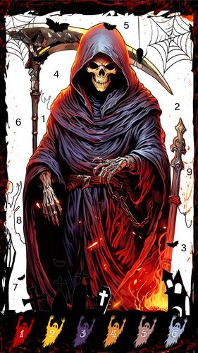 Death Park Coloring Games スクリーンショット 2