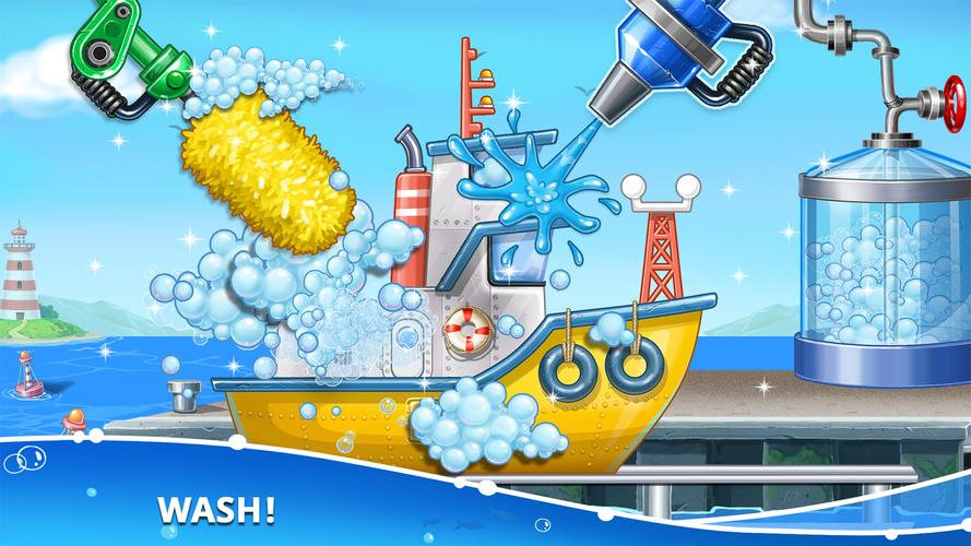 Jeux de construction et bateau Capture d'écran 1