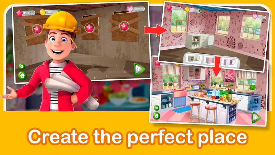 Home Design Redecoration Capture d'écran 2