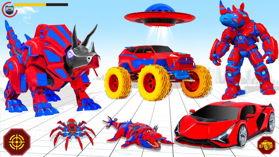 Rhino Robot Car Transformation Screenshot 3