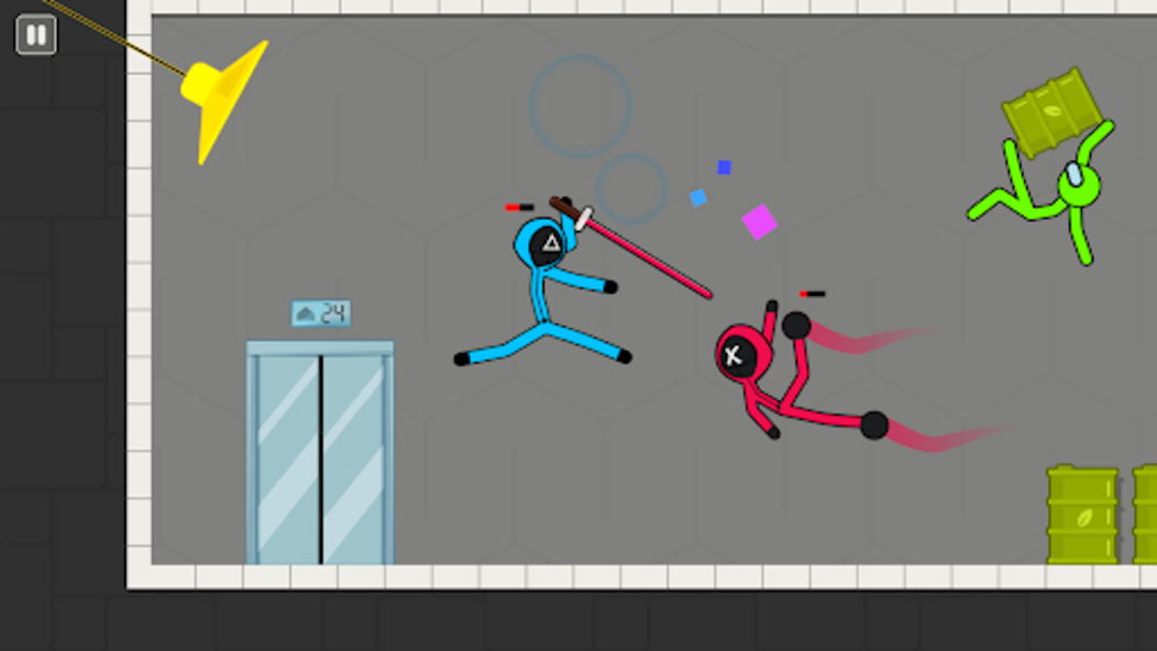 Skinnyman Battle Playground 2 Mod Tangkapan skrin 1