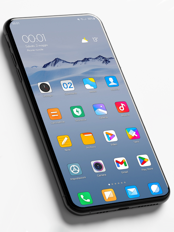 MIUl Carbon Icon Pack Mod 螢幕截圖 0