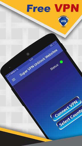 Super VPN Unblock Websites Screenshot 1