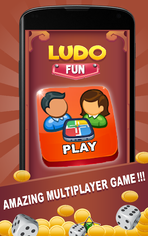 Ludo Fun: Free Family Dice Game Tangkapan skrin 2
