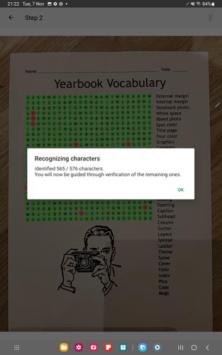 Word Search Scanner and Solver 螢幕截圖 2