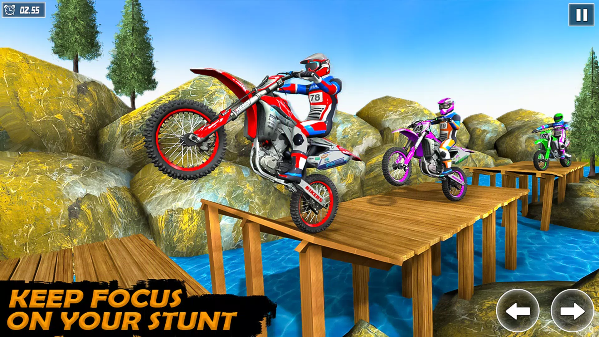 Motocross Dirt Bike Race Game スクリーンショット 2