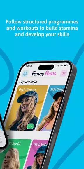 Fancy Feats -The Jump Rope App ဖန်သားပြင်ဓာတ်ပုံ 3