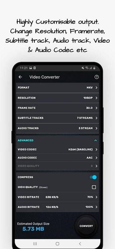 Video Converter, Compressor Ekran Görüntüsü 0