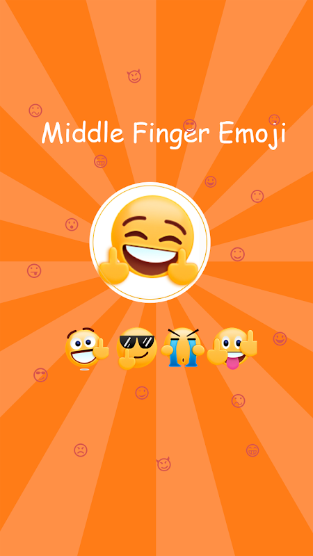 Schermata Middle Finger Emoji Sticker 2