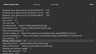 SetEdit SettingsDatabaseEditor Screenshot 3