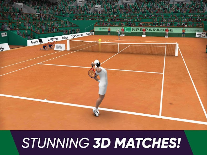 Tennis World Open 2024 - Sport Mod स्क्रीनशॉट 2