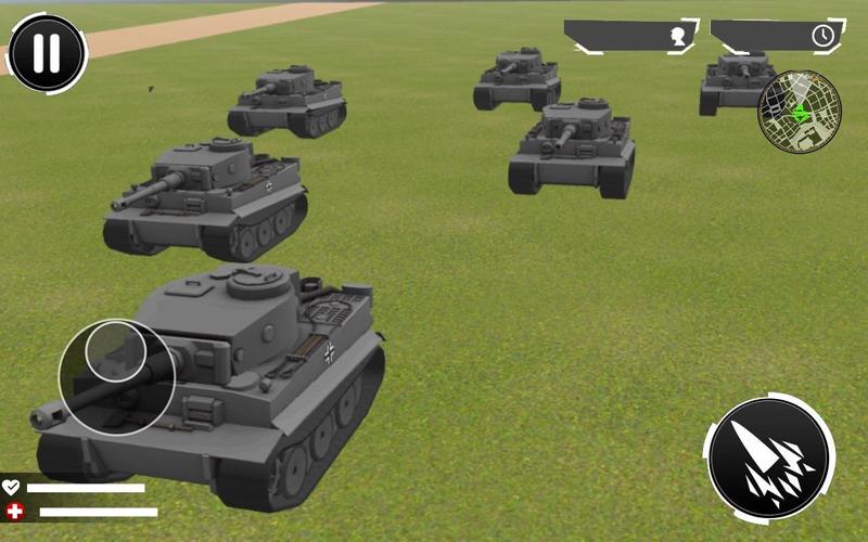 Tanks World War 2 Captura de tela 0
