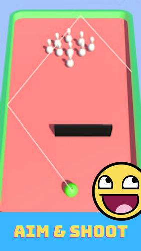 Mini Ten Pin Bowling Game Tangkapan skrin 0