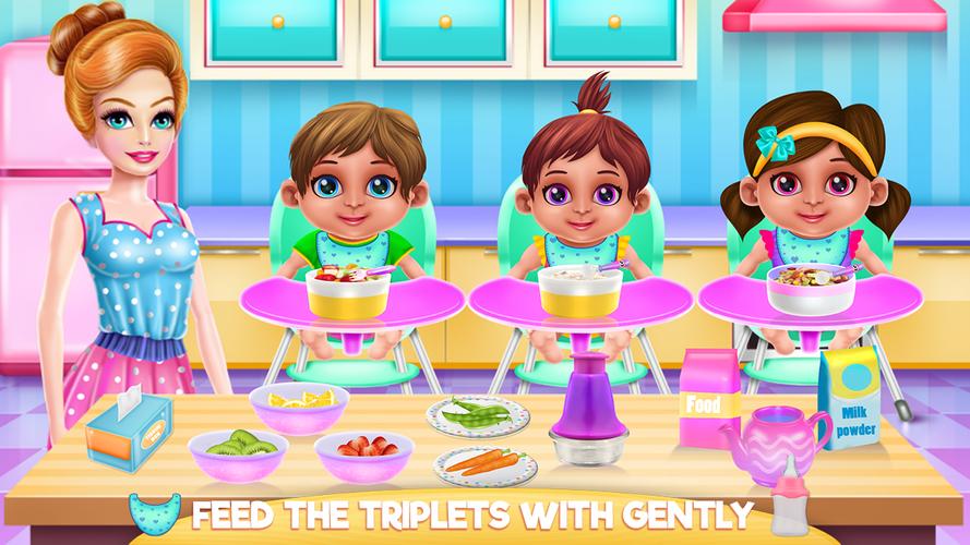 Crazy Mommy Triplets Care स्क्रीनशॉट 3