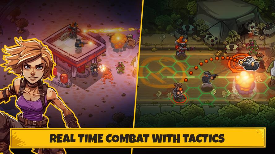 Dead World Heroes: Zombie Rush Captura de pantalla 2