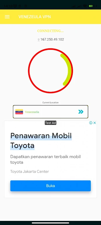 VPN VENEZUELA 螢幕截圖 0