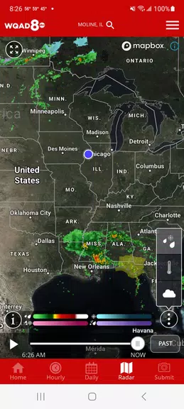 WQAD Storm Track 8 Weather 螢幕截圖 1