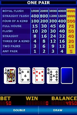 Double Down Stud Poker Ảnh chụp màn hình 1