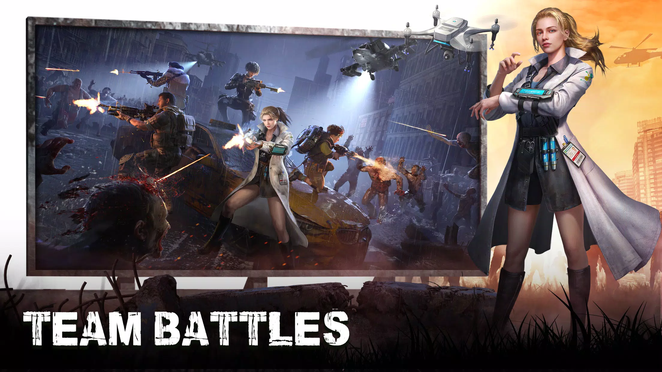 Zombiflux: Sleepless War Captura de tela 3