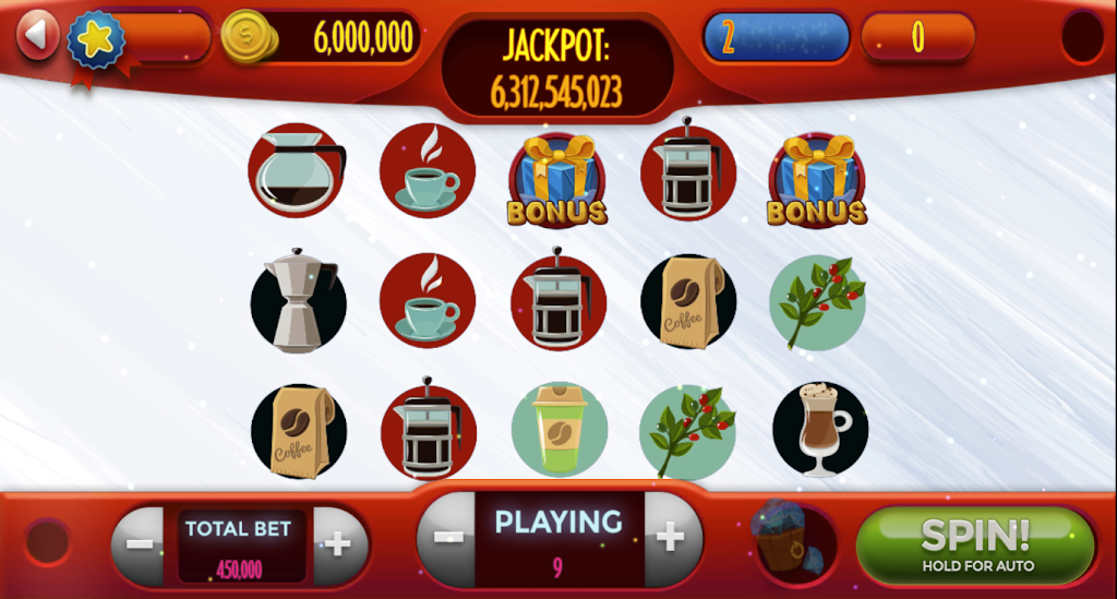 Coffee-Slot Machine Games ဖန်သားပြင်ဓာတ်ပုံ 0