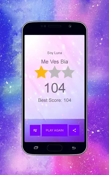 Piano Tiles - Soy Luna Girls Game Ảnh chụp màn hình 3