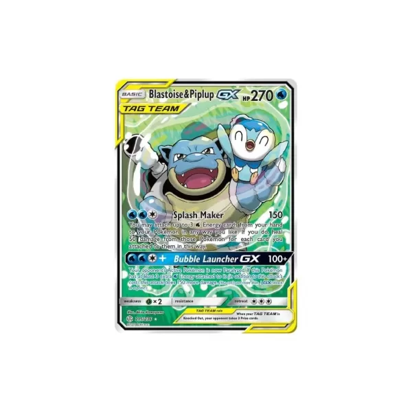 Bulbasaur & Piplup GX