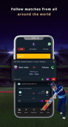 Max Cricket Live Line Screenshot 1