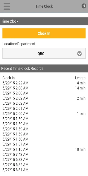 TrackSmart Scheduling Screenshot 1