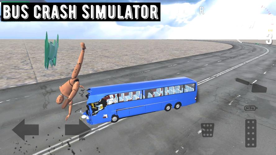 Bus Crash Simulator Captura de pantalla 2