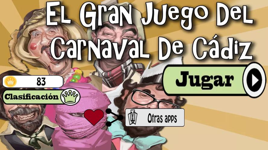El juego del Carnaval de Cádiz 螢幕截圖 0
