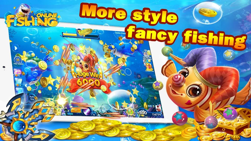 Fishing Online: Classic fish machine, free game Tangkapan skrin 2