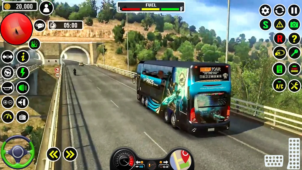 Coach Bus Driving 3D Bus Game Captura de pantalla 3